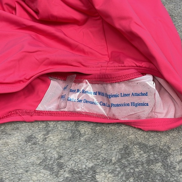 New Tommy Bahama Pearl High Neck One Piece Swimsuit in Coral Coast Sz 4 - Picture 9 of 9